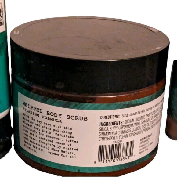 Five Deep Breaths Eucalyptus & Tea Tree Bath Set - Wash, Scrub, Body Cream - NEW - Picture 8 of 13